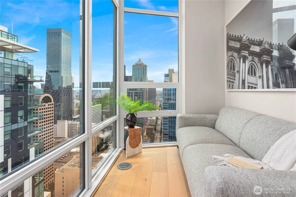 Reading nook with a view!